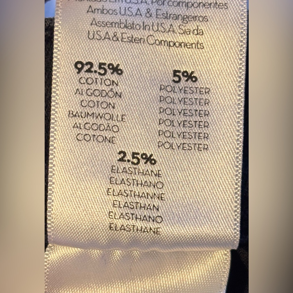 MOTHER The Hustler Ankle Black Jeans Not Guilty Wash Size 30 - Picture 7 of 16